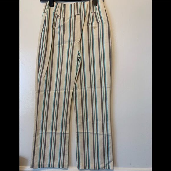 3.1 Phillip Lim striped high waist kick flare pants size XS, NWT - Picture 8 of 13